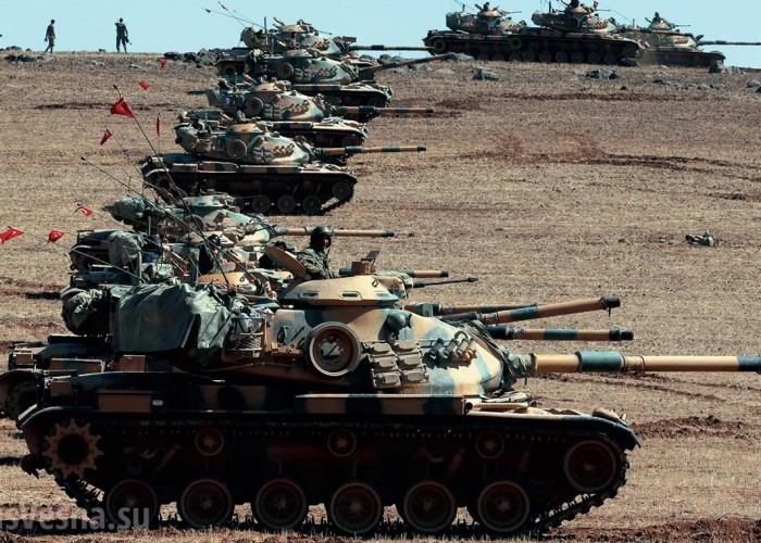 Թուրքիական զորքերը ներխուժեցին Սիրիա. Էրդողանը հայտարարեց գործողության մեկնարկի մասին