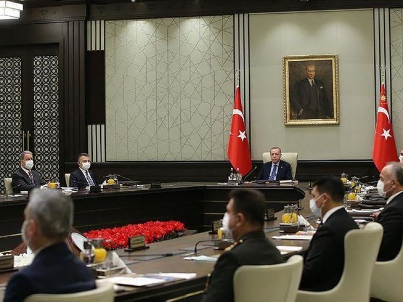 Эрдоган провел заседание Совета безопасности