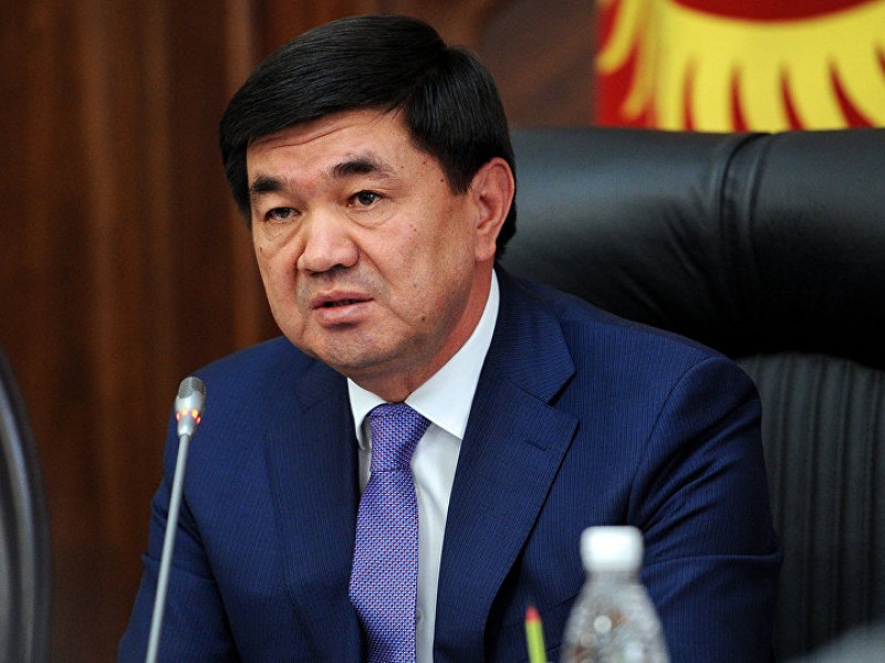 Премьер Киргизии подал в отставку на фоне коррупционного скандала из-за радиочастот