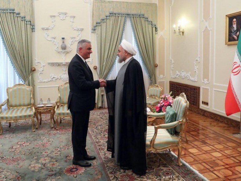 Mehr: Президент Ирана принял вице-премьера Армении