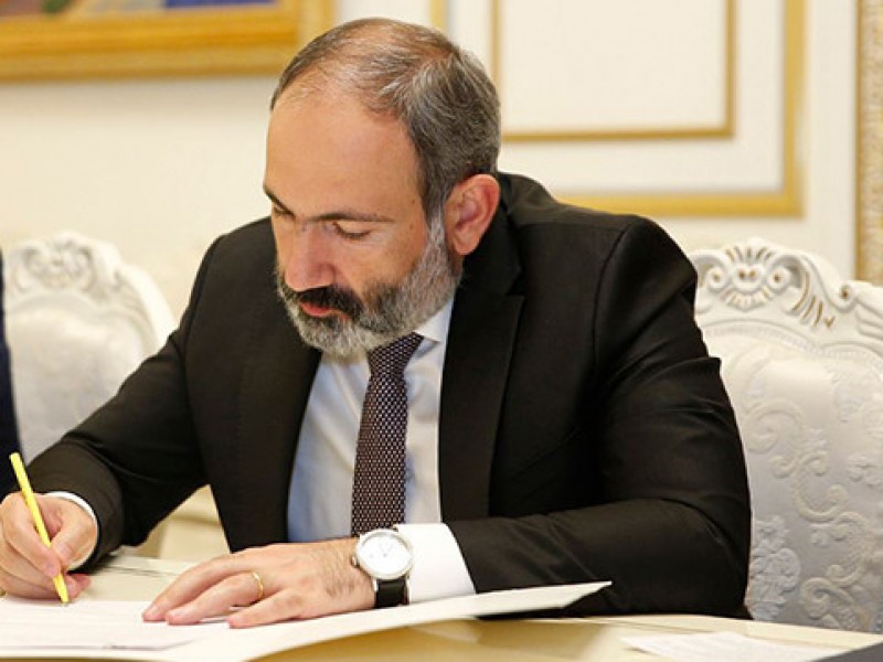 Никол Пашинян освободил от должности главу Водного комитета Армении