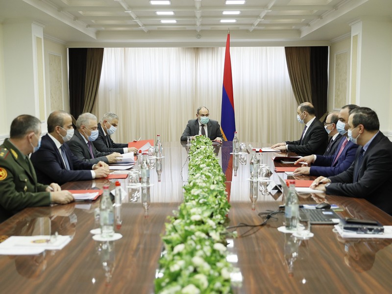 Никол Пашинян провел заседание Совета безопасности  