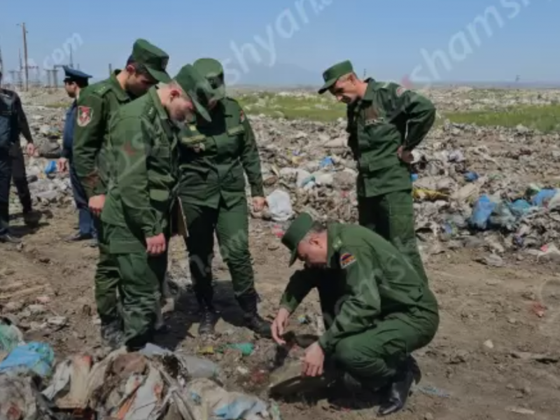 На мусорной свалке в Армавире обнаружена 31 учебная противотанковая мина