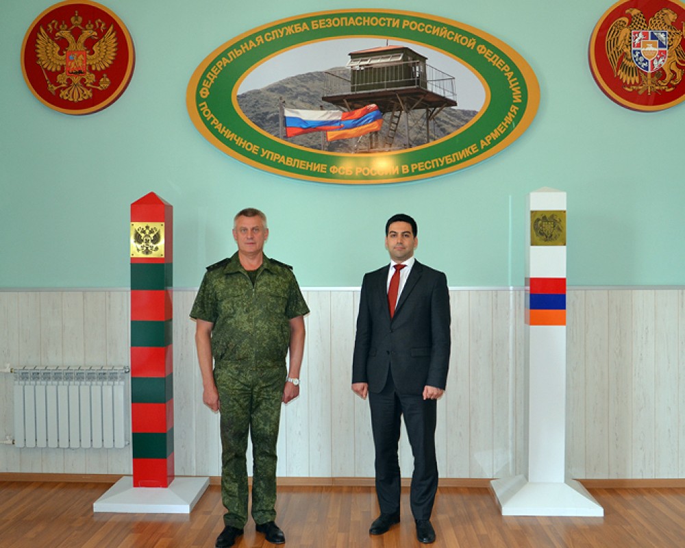 Глава КГД провел рабочую встречу с руководством Погрануправления ФСБ России в Армении
