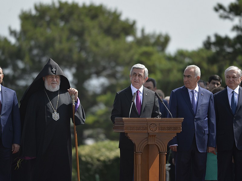 Президент Армении: «Нашу независимость и государственность нам никто не подарил»