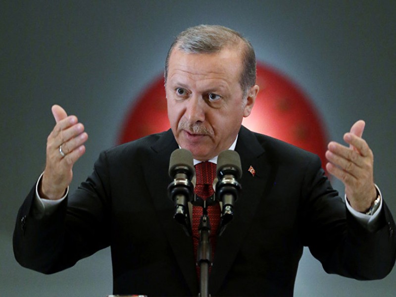 Эрдоган назвал обманом гарантии США вернуть поставленное курдам оружие