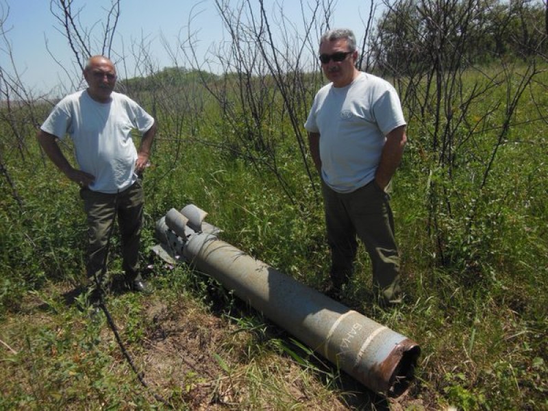 В Карабахе вблизи Джабраила обнаружены осколки ракет РСЗО 