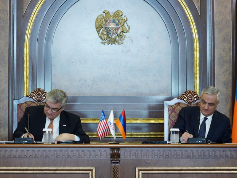 Еще $120 млн: Армения и США подписали соглашение о развитии сотрудничества