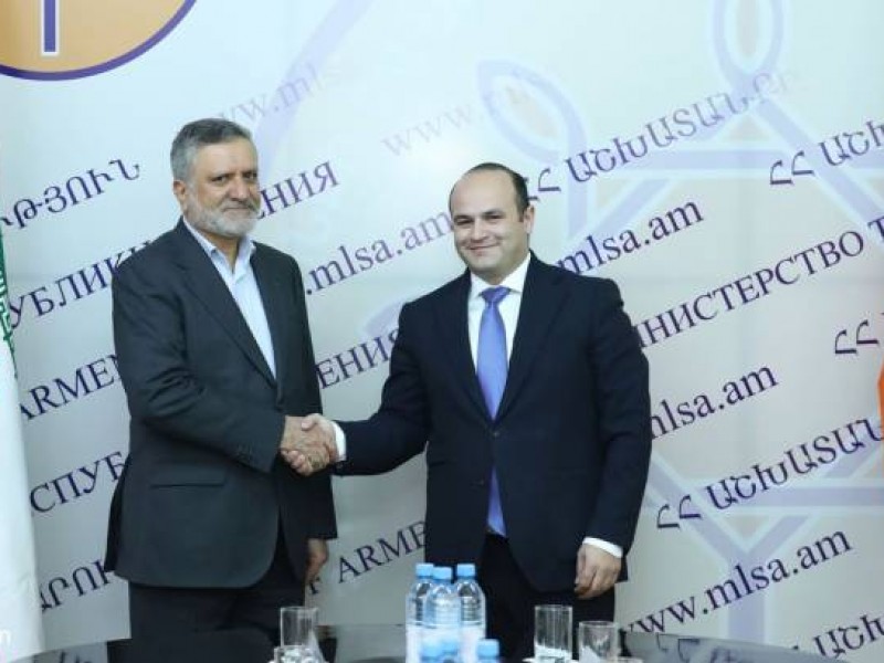 Армения и Иран подпишут Меморандум об обмене специалистами средней и высокой квалификации 