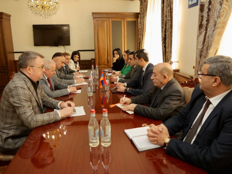 Сергей Копыркин и губернатор Гегаркуника обсудили сотрудничество в различных сферах