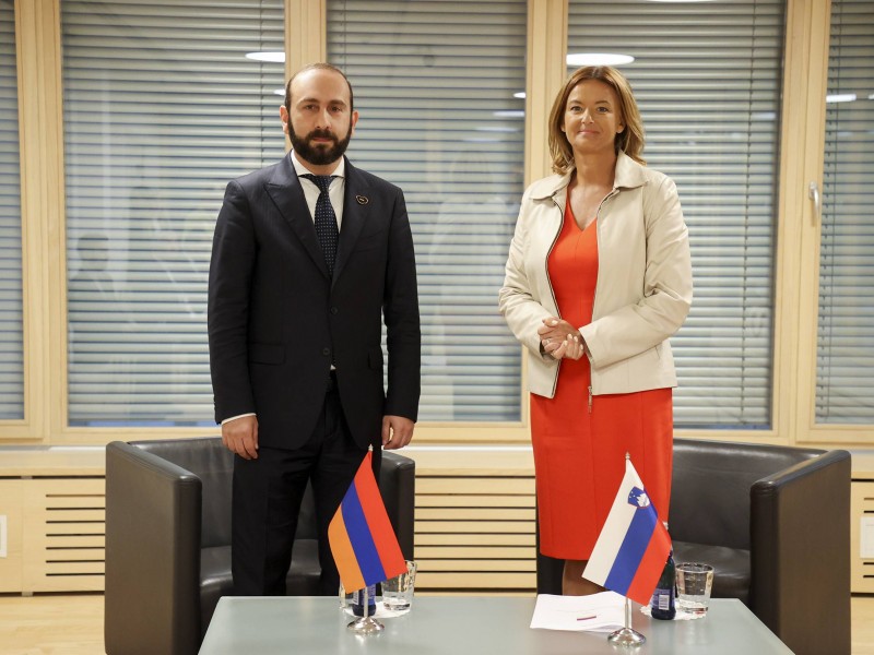 Главы МИД Армении и Словении обсудили вопросы региональной безопасности