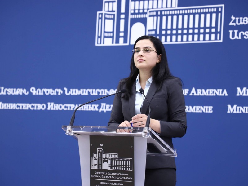 Стороны не ведут переговоров по какому-то конкретному документу – МИД Армении