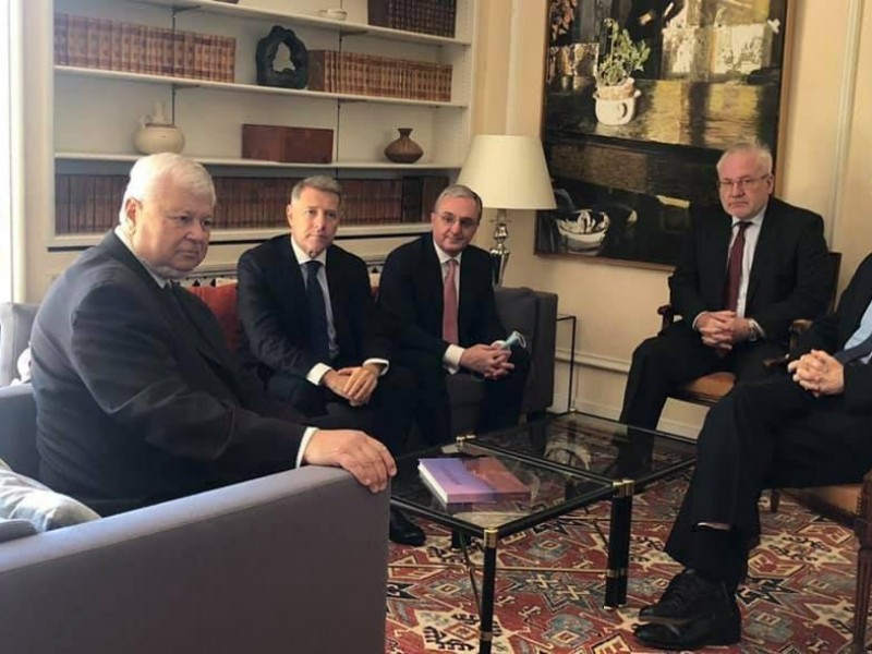 В Женеве стартовала встреча главы МИД Армении с сопредседателями Минской группы ОБСЕ