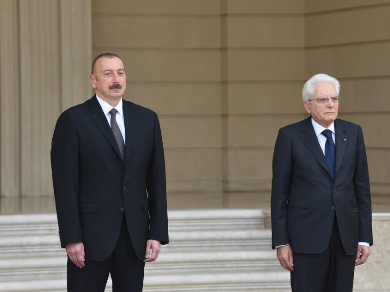 Алиев: Италия может сыграть активную роль в урегулировании нагорно-карабахского конфликта