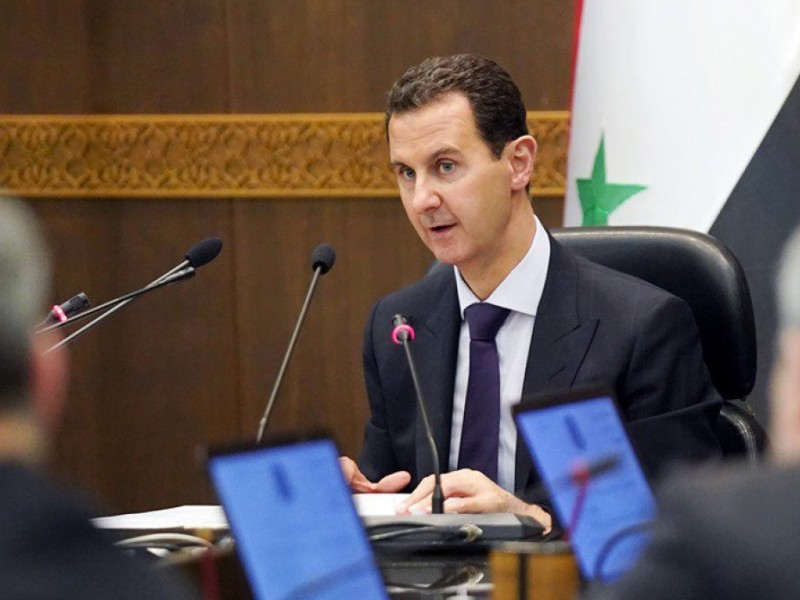 Асад назвал женевский процесс по сирийскому урегулированию уловкой США