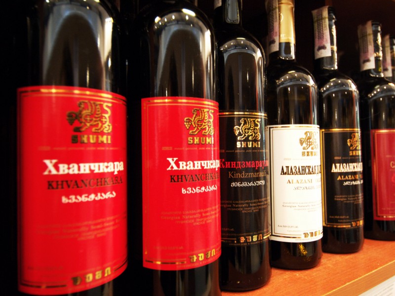 В Грузии констатировали снижение экспорта вина в Россию