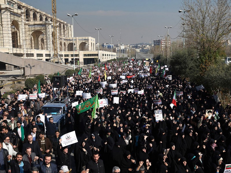 Իրանում բողոքի ակցիաների ժամանակ ձերբակալվել է մոտ 3.700 մարդ. իրանցի պաշտոնյա