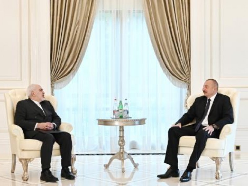 Ильхам Алиев и глава МИД Ирана обсудили напряженность на азербайджано-армянской границе 