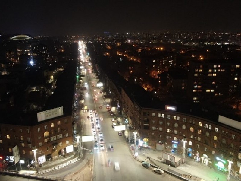 Երևանյան գիշերային լուսավորությունը մեկ ժամով կերկարացվի