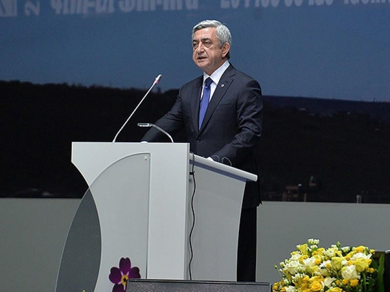 Президент Армении: Геноциды не перестали быть угрозой человечеству