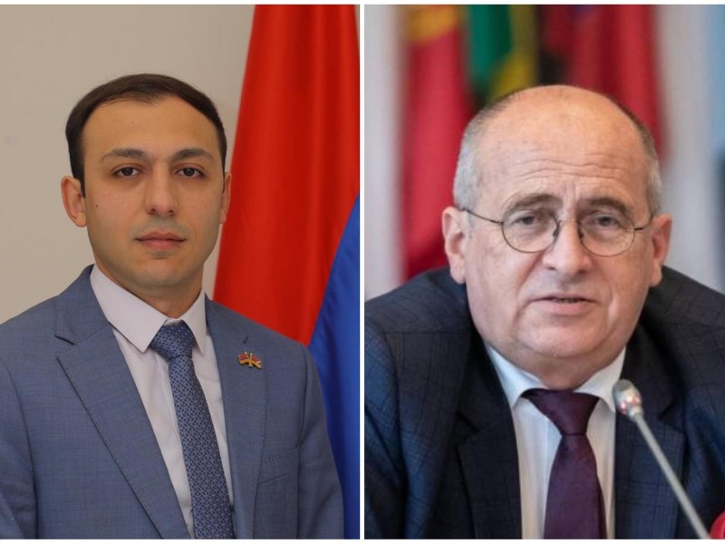 Омбудсмен Арцаха обсудил с действующим председателем ОБСЕ антиармянскую политику Баку