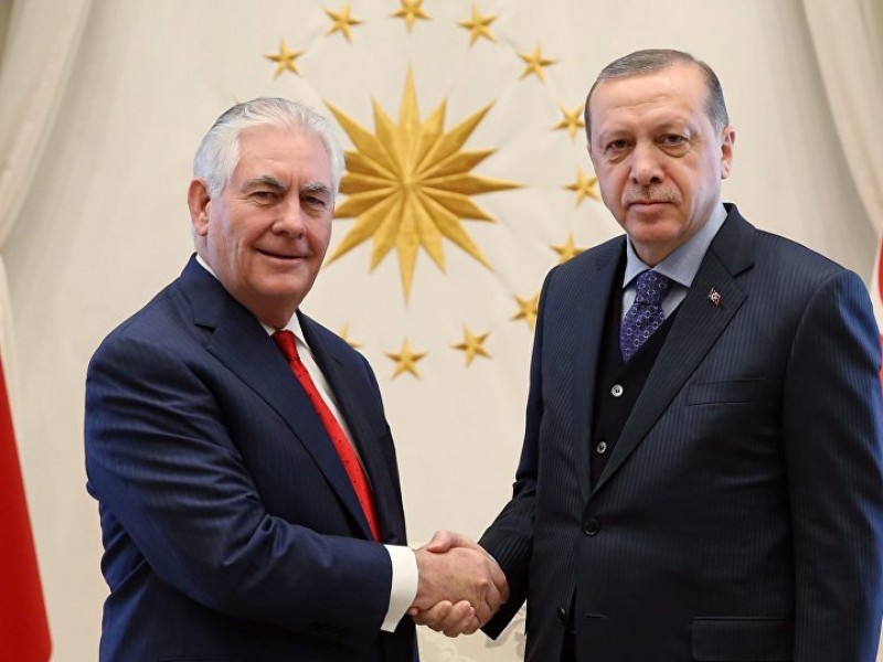 Встреча Тиллерсона с Эрдоганом была продуктивной — Госдеп