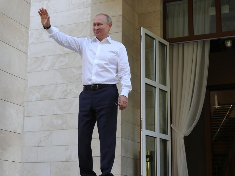Путин прибыл в Сочи