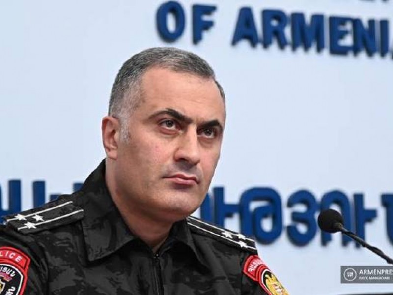 Айк Мгрян освобожден с поста замначальника полиции Армении