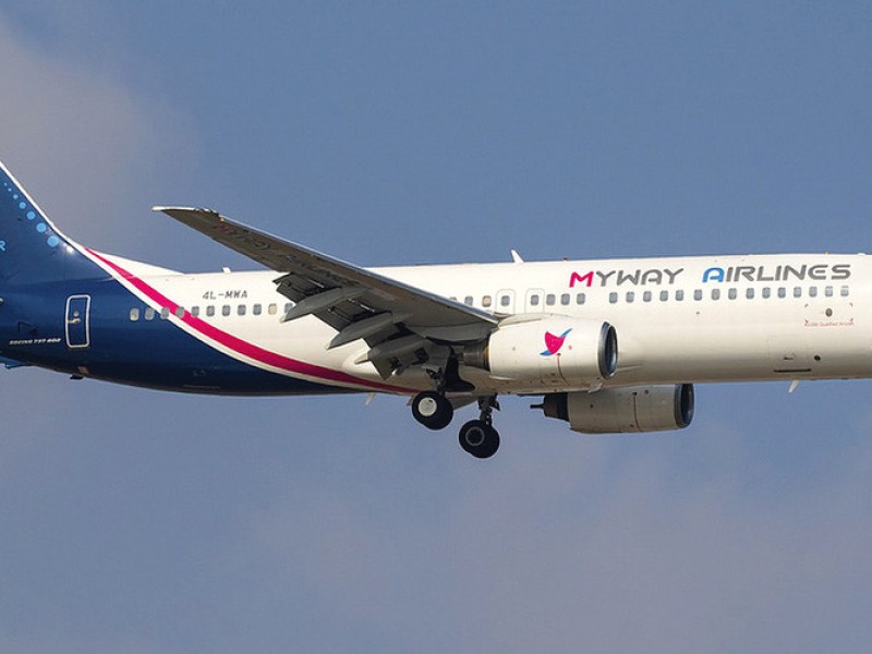 Грузинская Myway Airlines с 15 мая начнет выполнять ежедневные рейсы в Ереван
