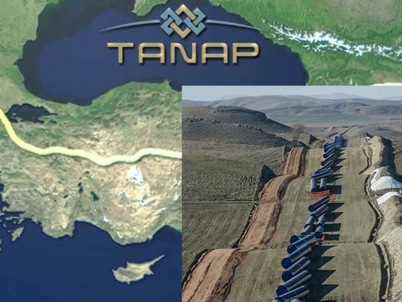 TANAP начал закачку газа до границы с Грецией 