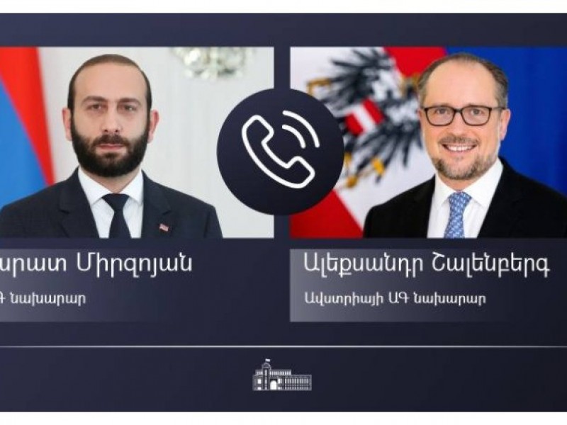 Главы МИД Армении и Австрии обсудили вопросы безопасности на Южном Кавказе