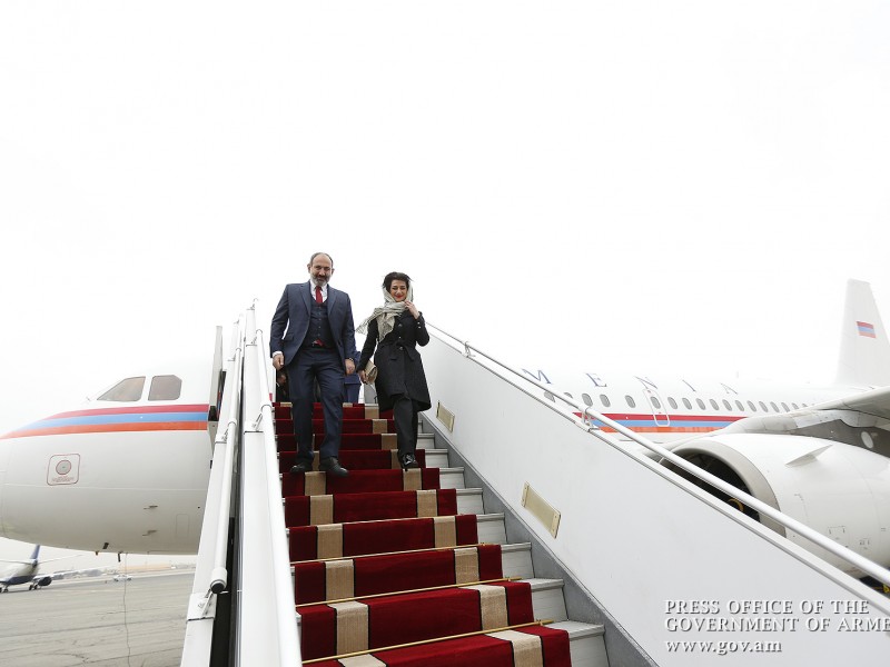 Премьер-министр Армении отбудет в Люксембург, Брюссель, затем Пекин