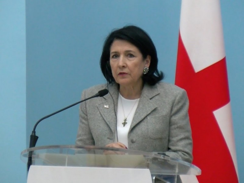 Վրաստանի նախագահը որոշել է հեռու մնալ «քաղաքական պատերազմից»