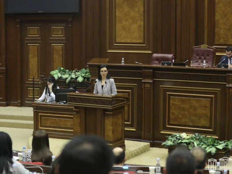 Парламент Армении приступил к рассмотрению ходатайства генпрокурора