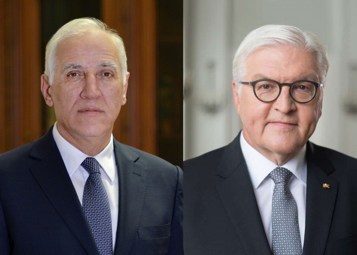Հայաստանի և Գերմանիայի նախագահները քննարկեցին Արցախում ստեղծված մարդասիրական ճգնաժամը