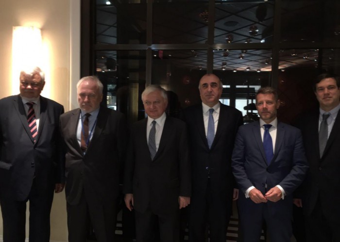 Встреча глав МИД Армении и Азербайджана с сопредседателями МГ состоится в середине ноября