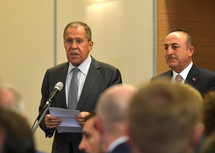 Лавров и Чавушоглу обсудили в Сочи карабахское урегулирование