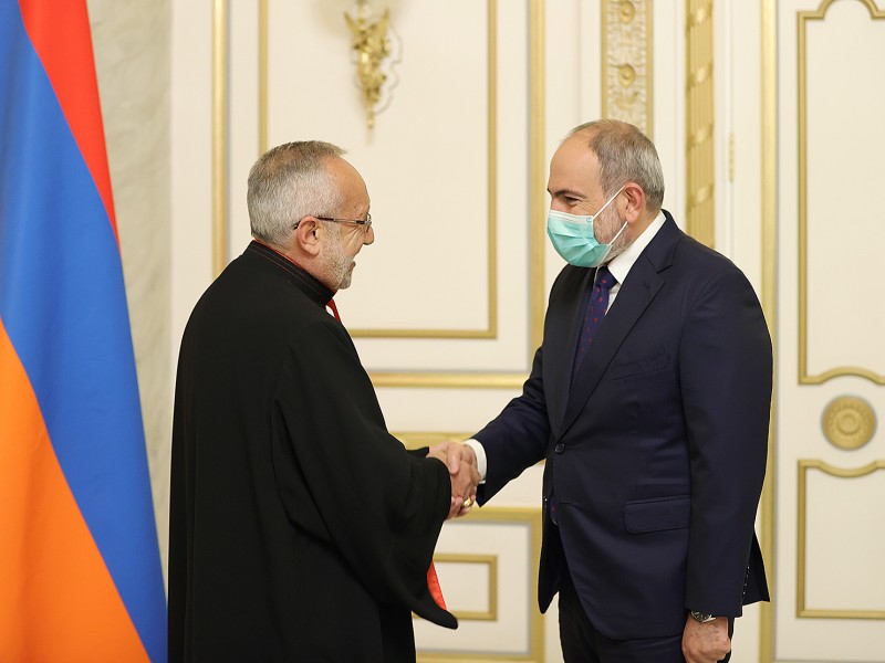 Пашинян и Патриарх Дома Киликийского обсудили вопросы сохранения армянской идентичноссти