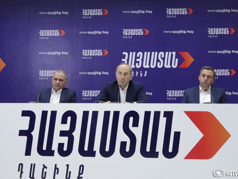 Опубликована первая двадцатка имен в предвыборном списке блока “Армения”