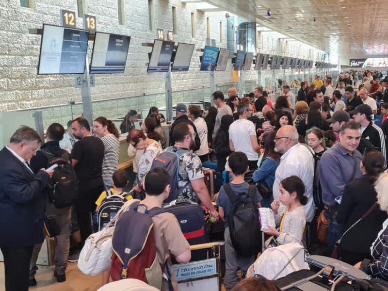 Рейсом Тель-Авив-Ереван в Армению перевезено 190 человек