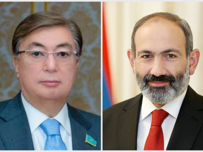 Пашинян получил просьбу Токаева дать поручение о завершении миссии ОДКБ в Казахстане