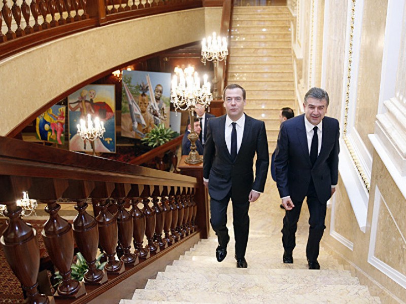Медведев едет в Ереван: Армения и Россия обсудят широкий круг вопросов