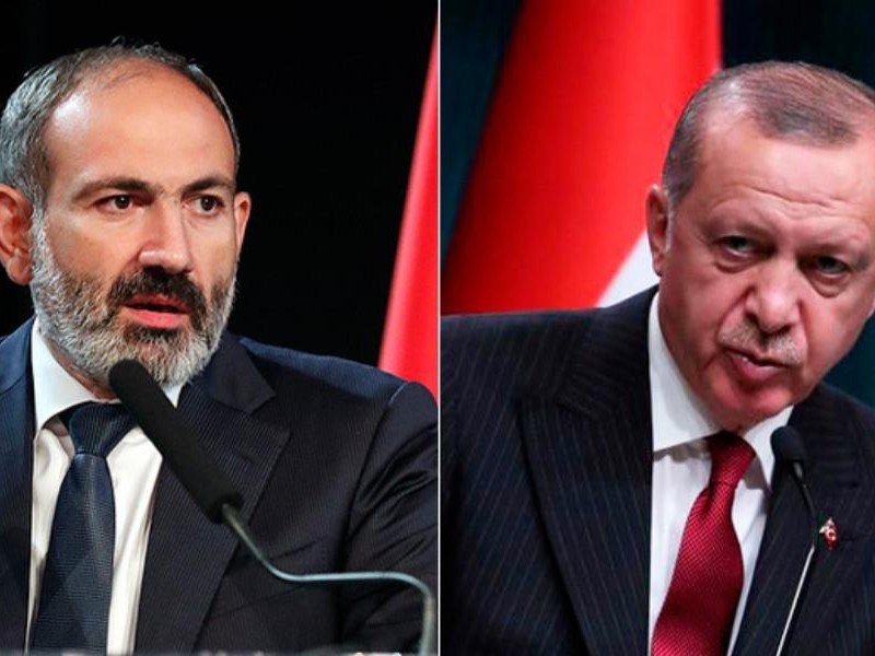 Пашинян и Эрдоган обсудили ряд вопросов