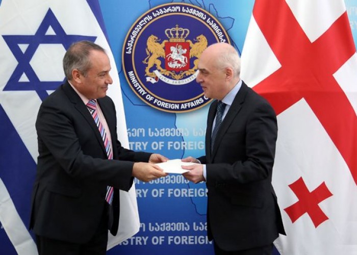 Новый посол Израиля и глава МИД Грузии обсудили перспективы дальнейшего партнерства