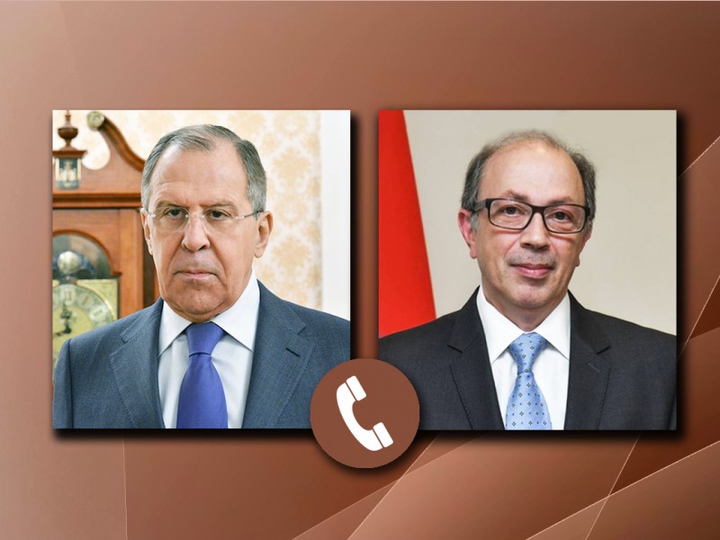 Ара Айвазян и Сергей Лавров по телефону обсудили договоренности по Карабаху