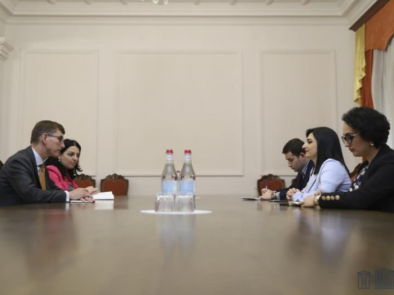Թագուհի Թովմասյանն ու Նիդերլանդների դեսպանը քննարկել են սահմանամերձ բնակիչների խնդիրները