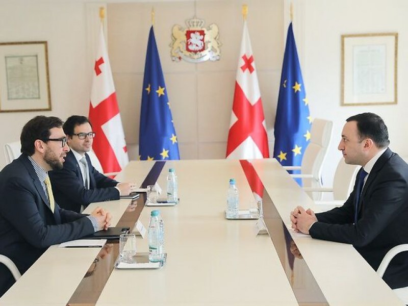 Премьер Грузии обсудил с главой Связного офиса НАТО вопросы сотрудничества с альянсом