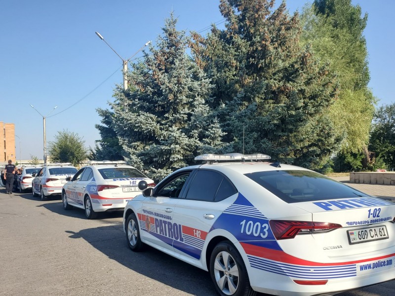 Առաջին անգամ Երևանում ծառայության են դուրս եկել պարեկային ոստիկանության ծառայողները