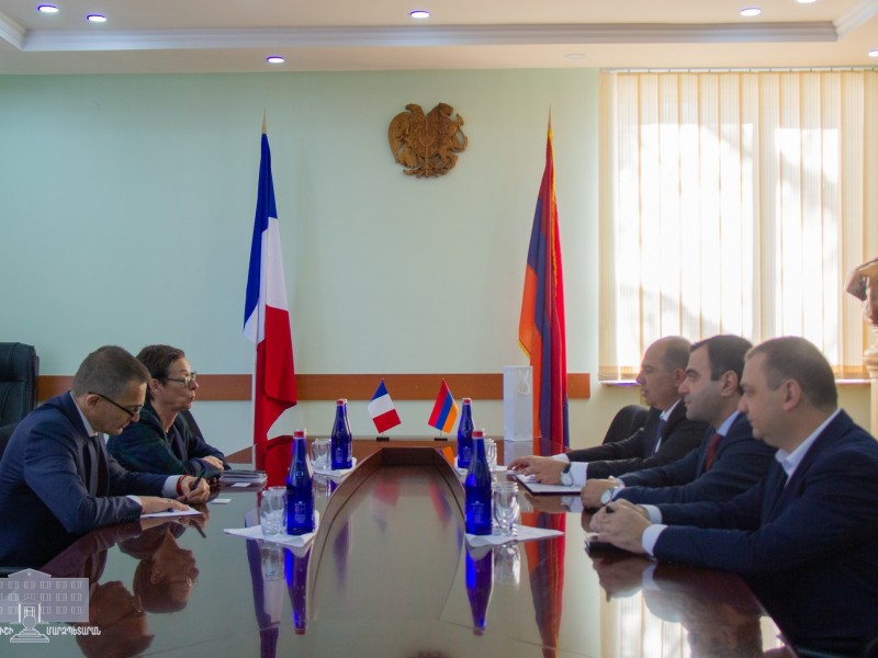 Губернатор Тавушской области принял посла Франции в Армении
