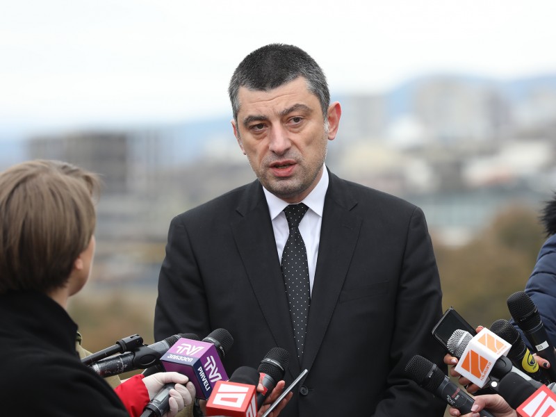 Георгий Гахария опроверг информацию о том, что Грузия помогает Армении в поставке оружия